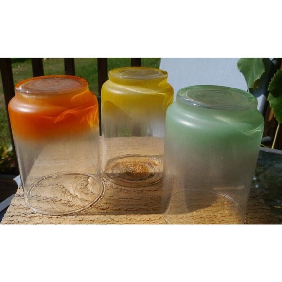 Set of 5 Vntge MCM Libbey Glass Blendo Barware Tumblers Drink Ware Glasses 12 oz - Picture 10 of 12